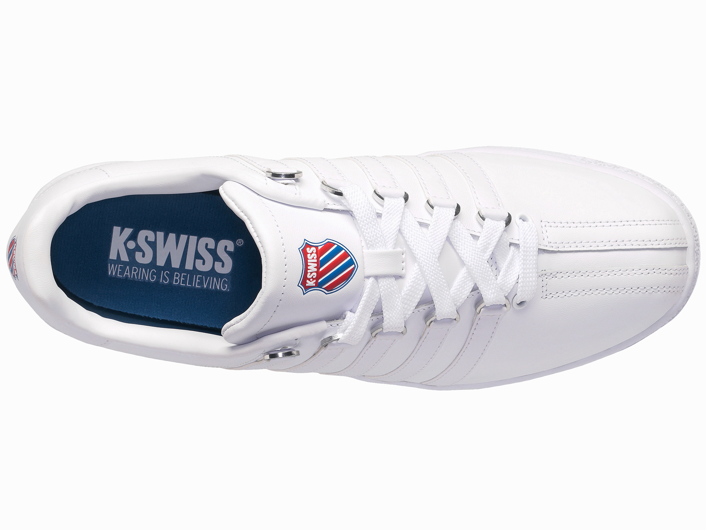 95826-130-M | WOMENS CLASSIC VN HERITAGE | WHITE/CLASSIC BLUE/R