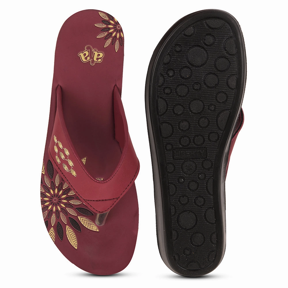 A-HA Cherry Casual Slipper For Women AVNI-10 By Liberty