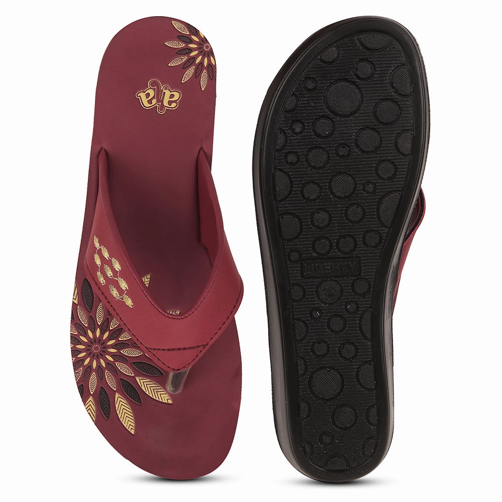 A-HA Cherry Casual Slipper For Women AVNI-10 By Liberty