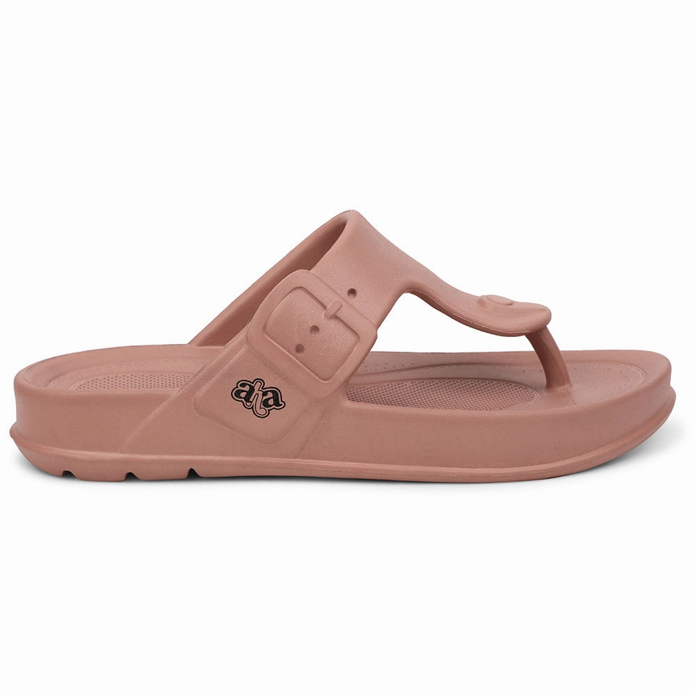 A-HA Peach Casual Slipper For Women TWINKS-1 By Liberty