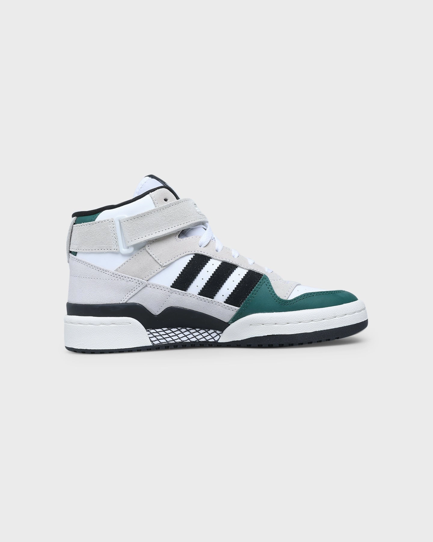Adidas Women's Forum Mid Footwear White/Core Black/Collegiate Green
