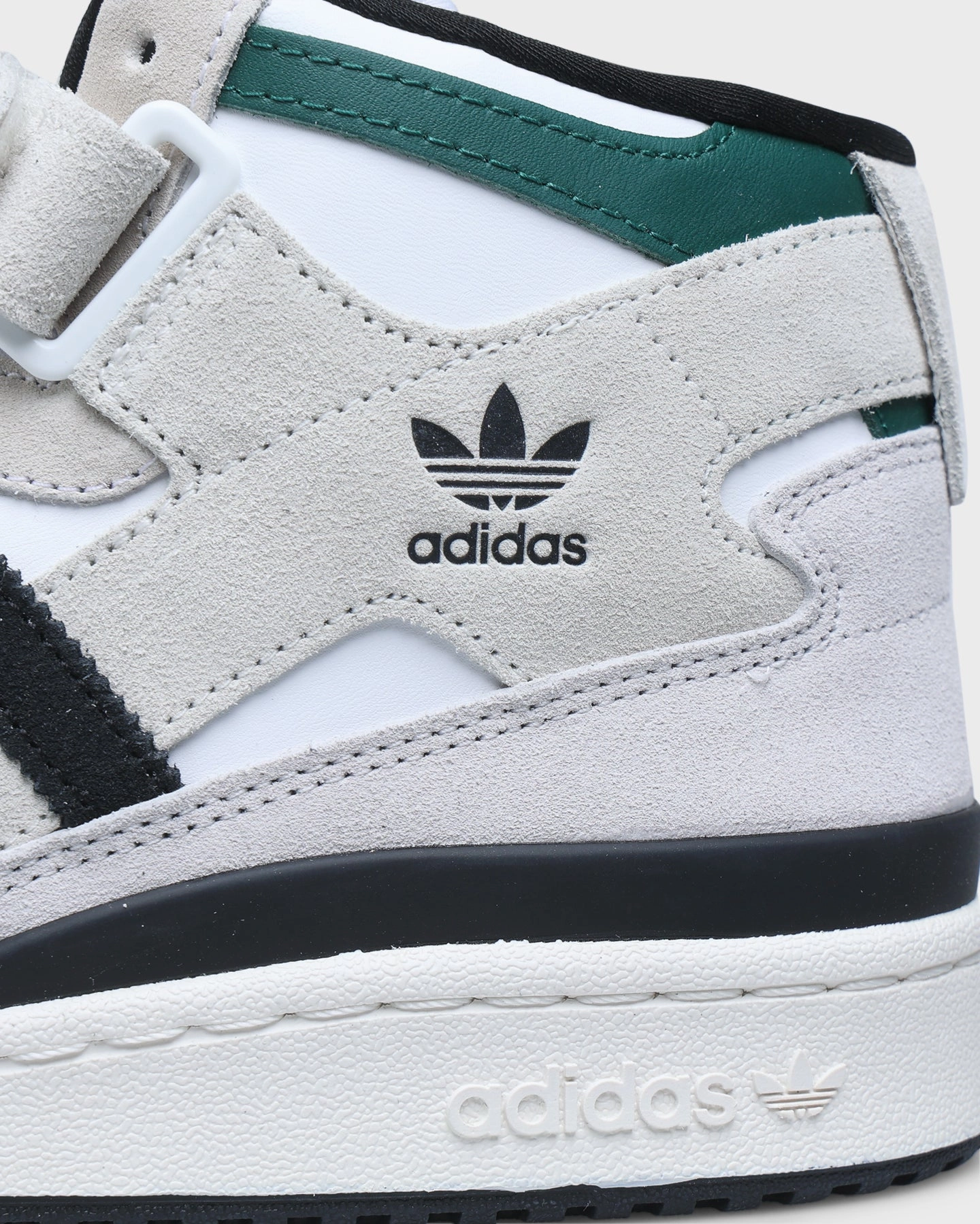 Adidas Women's Forum Mid Footwear White/Core Black/Collegiate Green