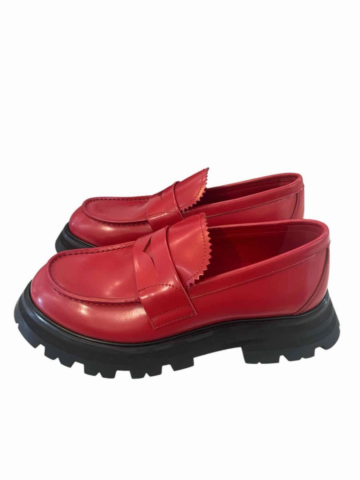 Alexander McQueen Red and Black Size 38 Shoes