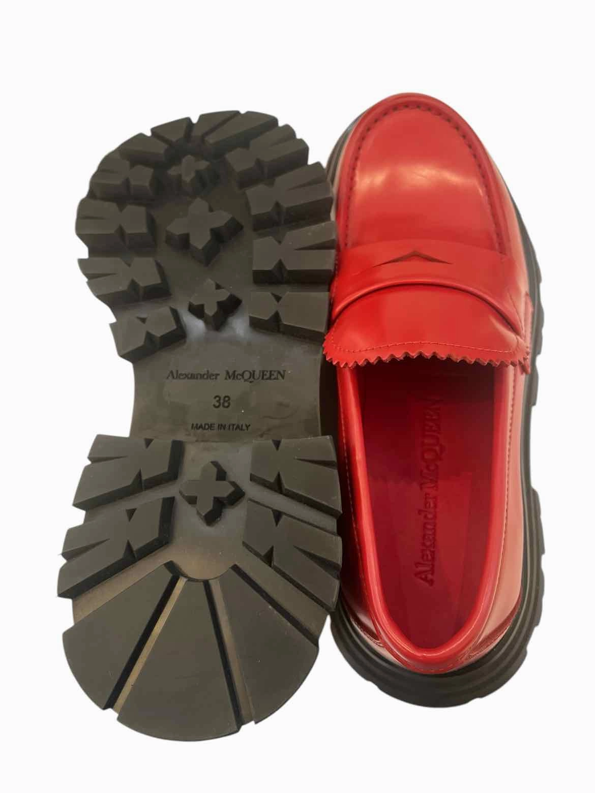 Alexander McQueen Red and Black Size 38 Shoes