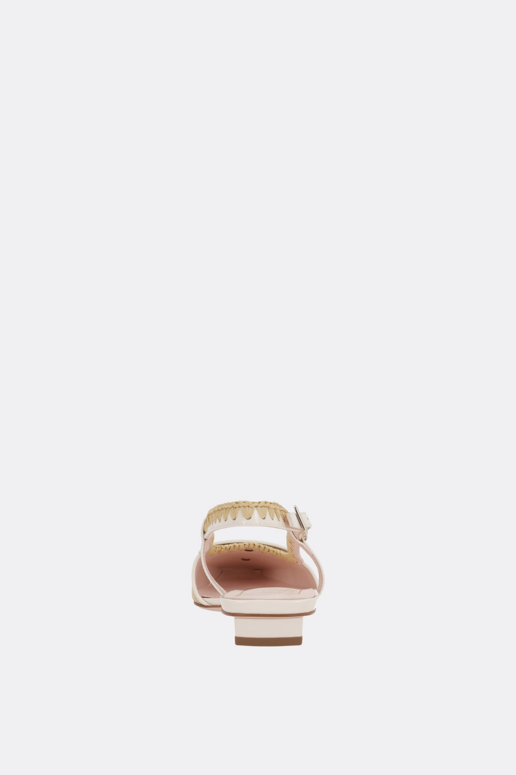 Belle Vivier slingbacks in canvas