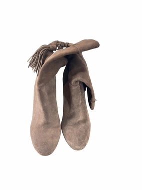 Boots Mid-calf Heels By Vince Camuto In Brown, Size: 7