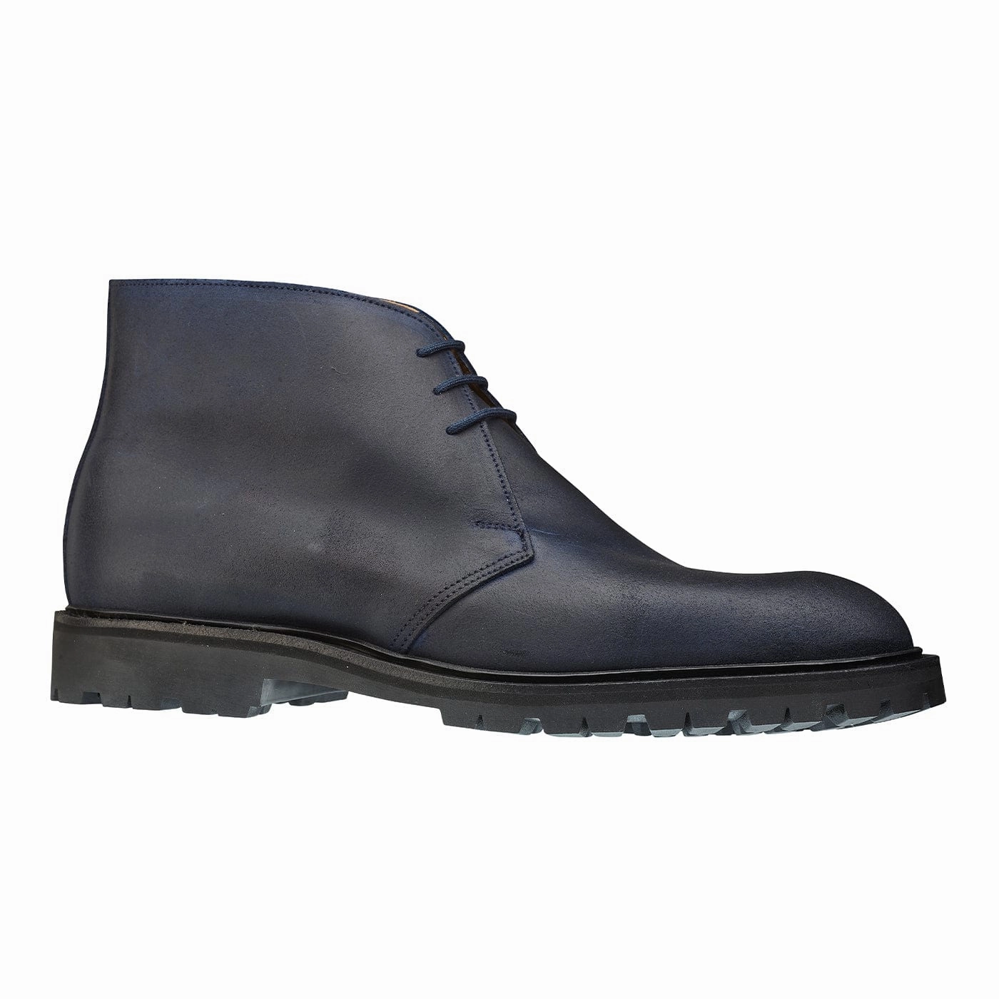 Chepstow 4 Navy Rough-Out Suede