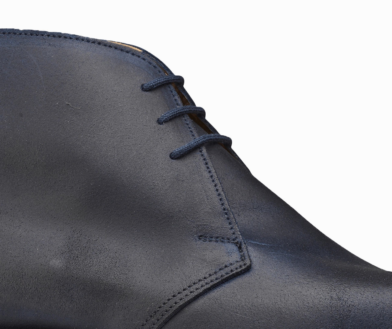 Chepstow 4 Navy Rough-Out Suede