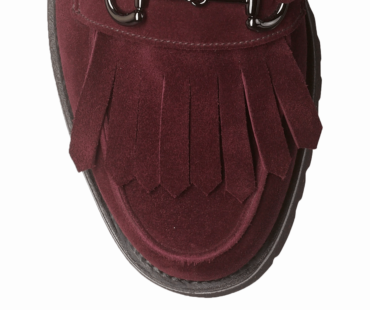 Clara Plum Calf Suede
