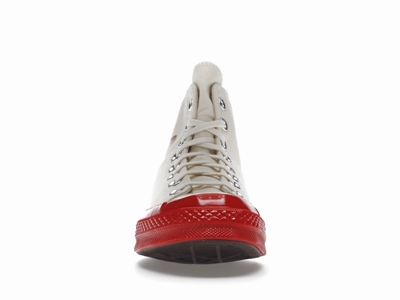 Converse x CdG Play Chuck 70 High Pristine Red