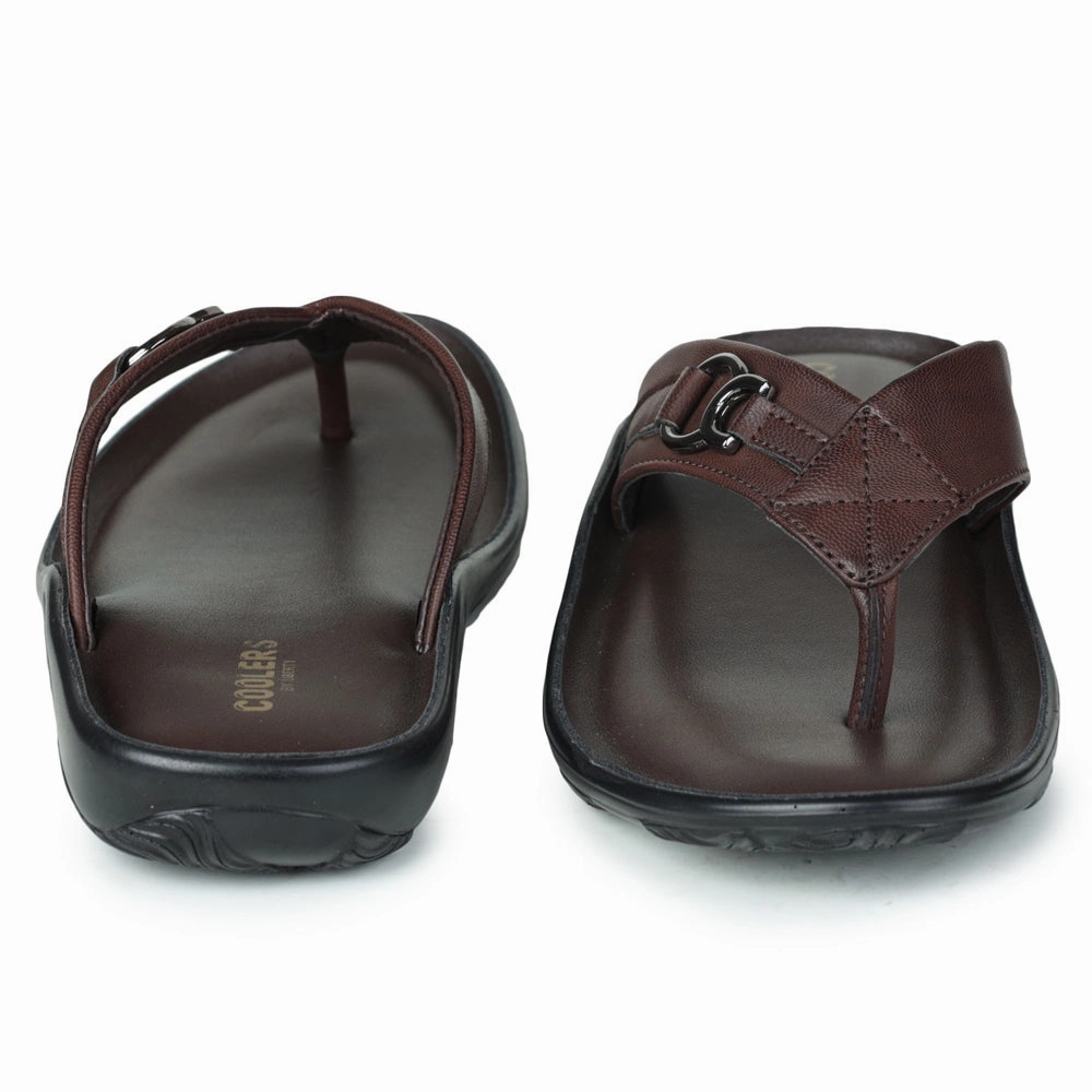 Coolers Casual (Brown) Slipper For Men LFL-04 By Liberty