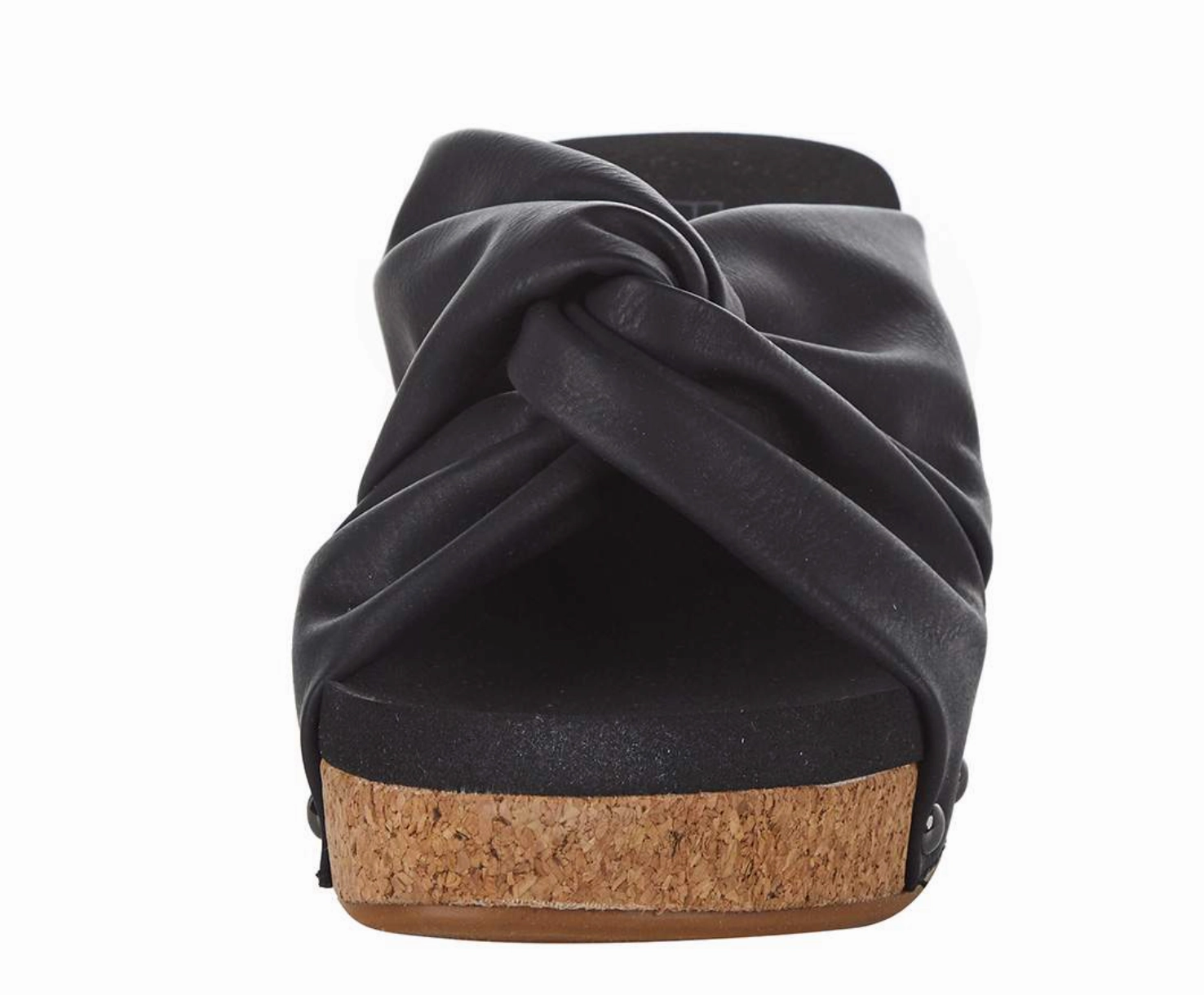 CORKYS Cheerful Wedge Sandal - Black - Final Sale