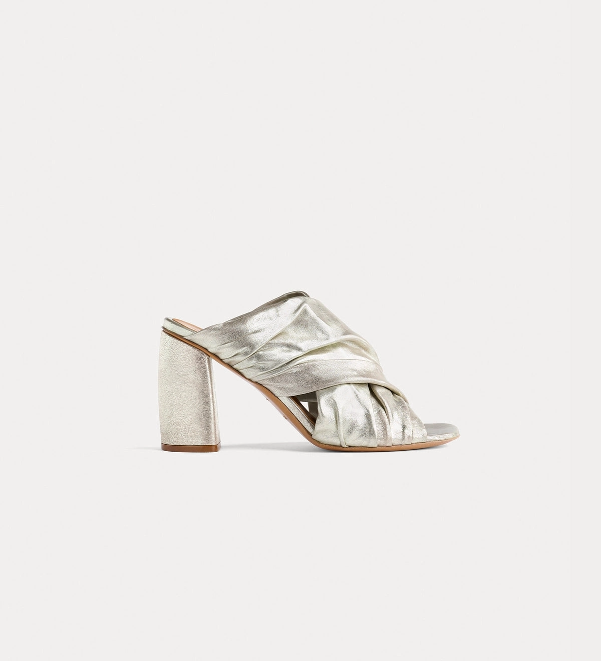 Crossover Sandals - Silver