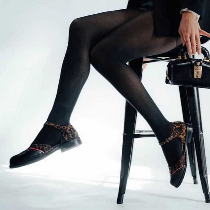 Gigot - Black & Leopard