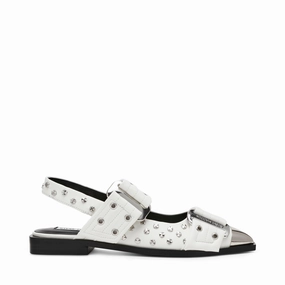 Grand Ave-SE Flat Shoe WHITE