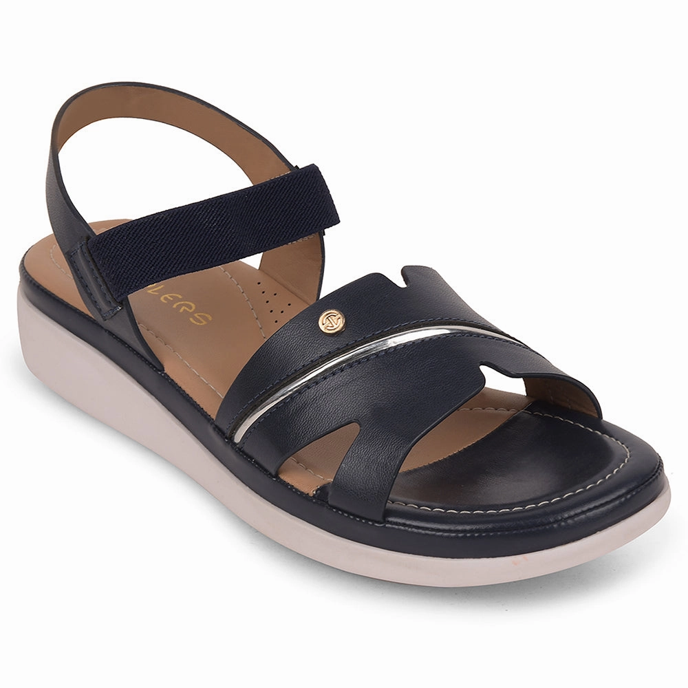 Healers Navy Blue Casual Sandal For Women JFL-31 By Liberty