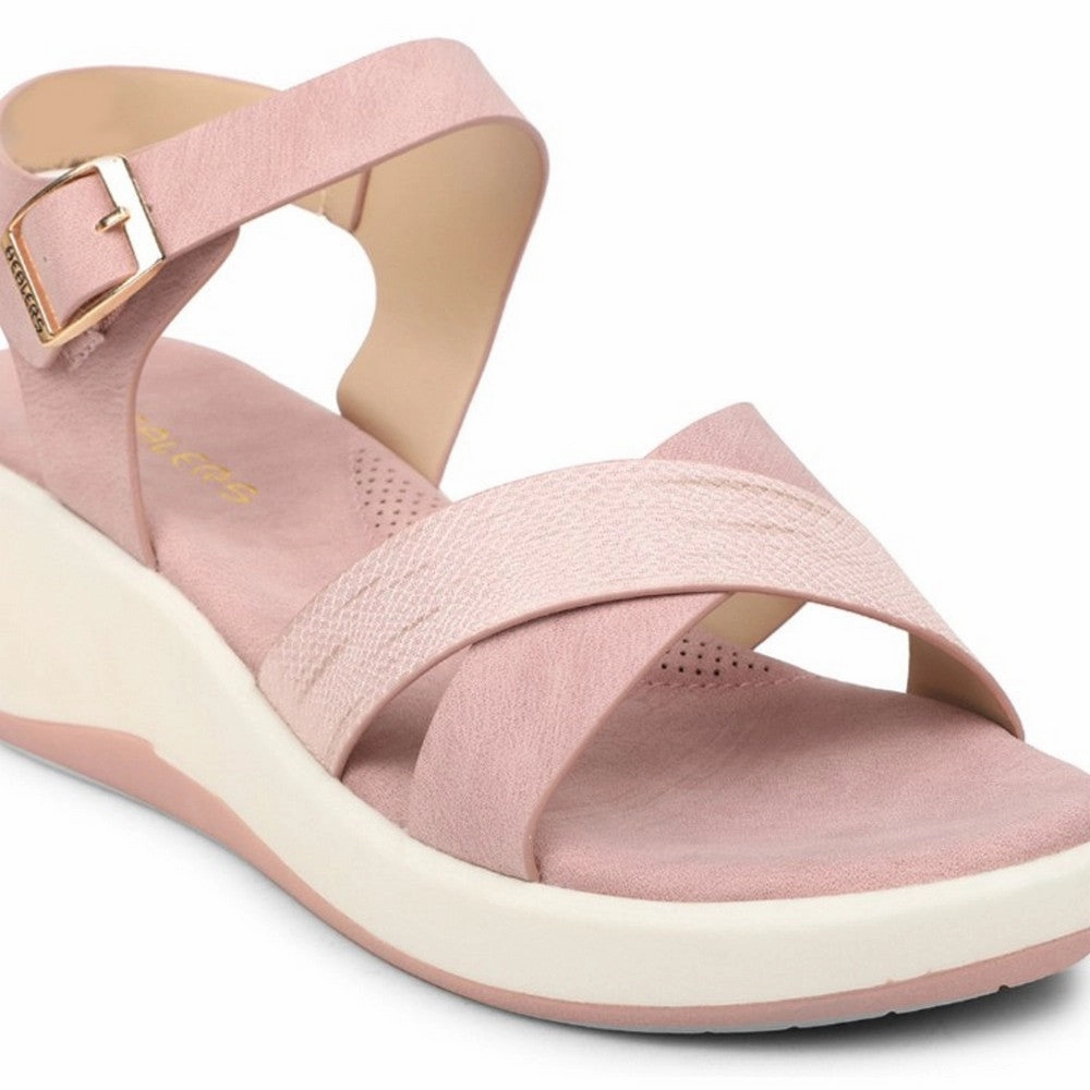 Healers Peach Casual Wedge Heel Sandal For Women SSAL-7 By Liberty