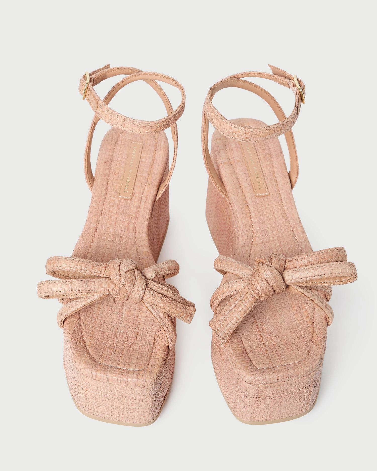 Hudson Blush Bow Platform Sandal