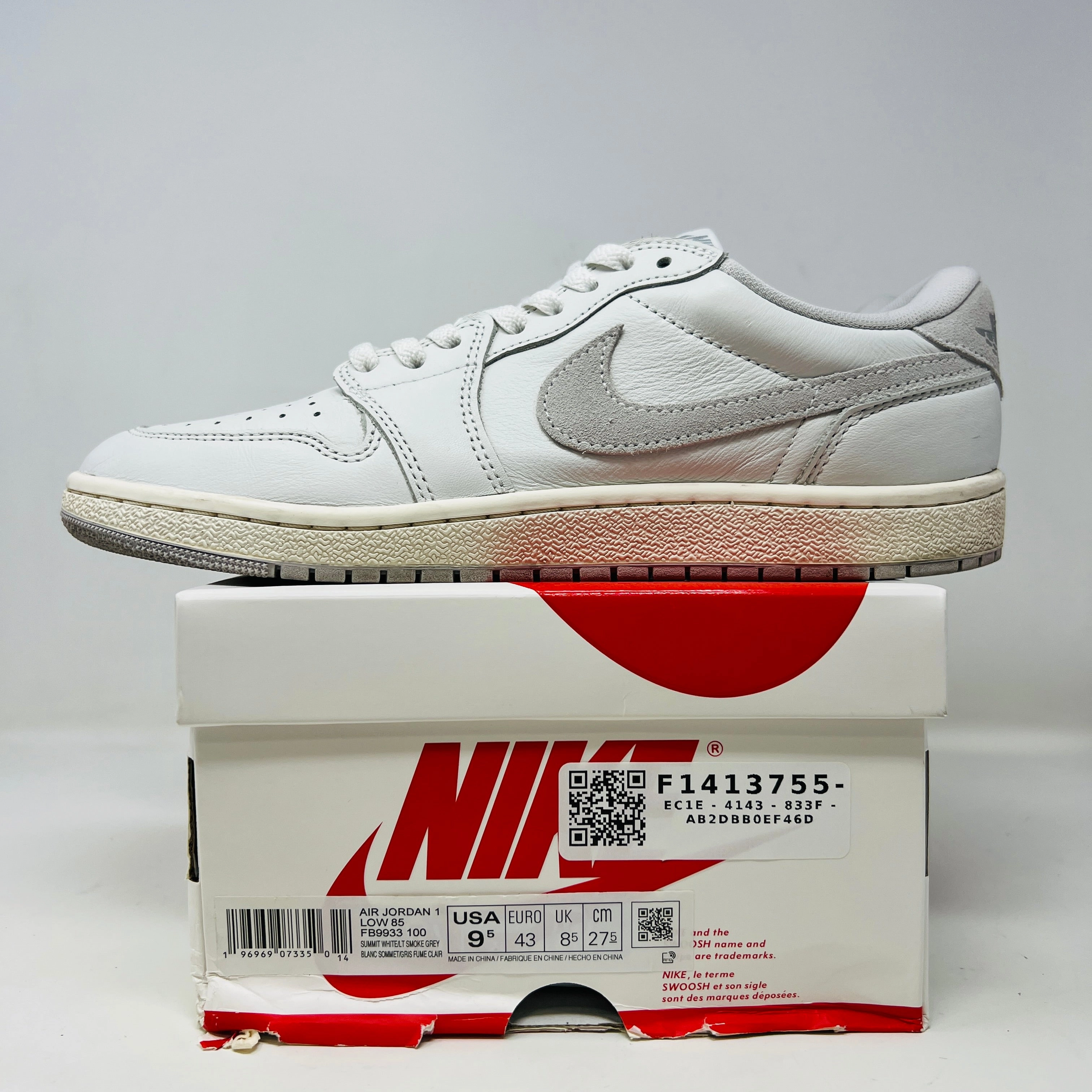 Jordan 1 Retro Low '85 Neutral Grey