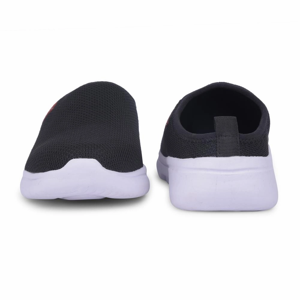 Leap7x Black Casual Mules For Women EZZIER-L2E By Liberty