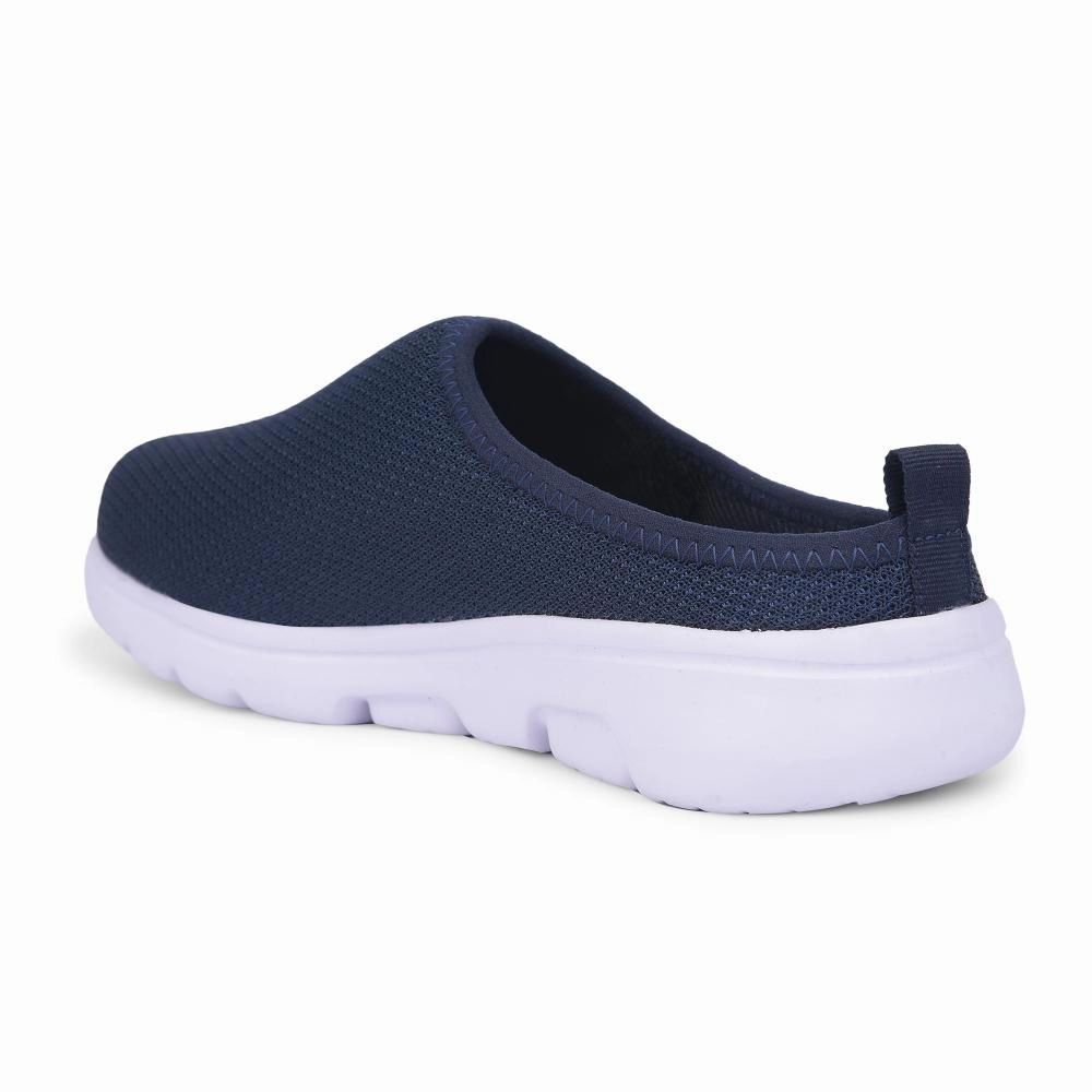 Leap7x Blue Casual Mules For Women EZZIER-L2E By Liberty