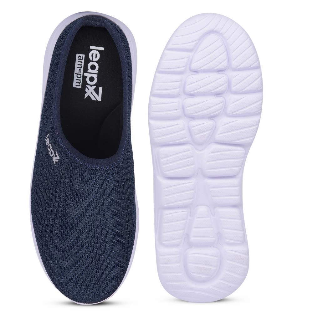 Leap7x Blue Casual Mules For Women EZZIER-L2E By Liberty