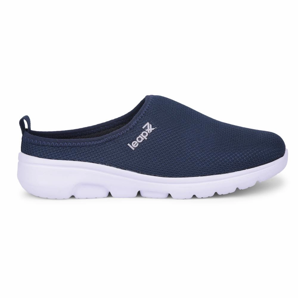 Leap7x Blue Casual Mules For Women EZZIER-L2E By Liberty