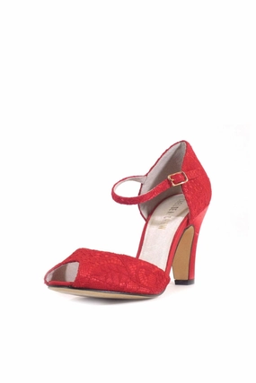 Lulu Lace Heels