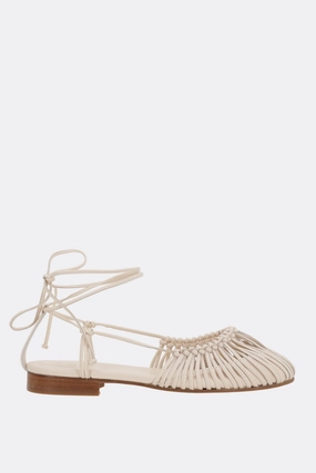 Mantera flat sandals in nappa