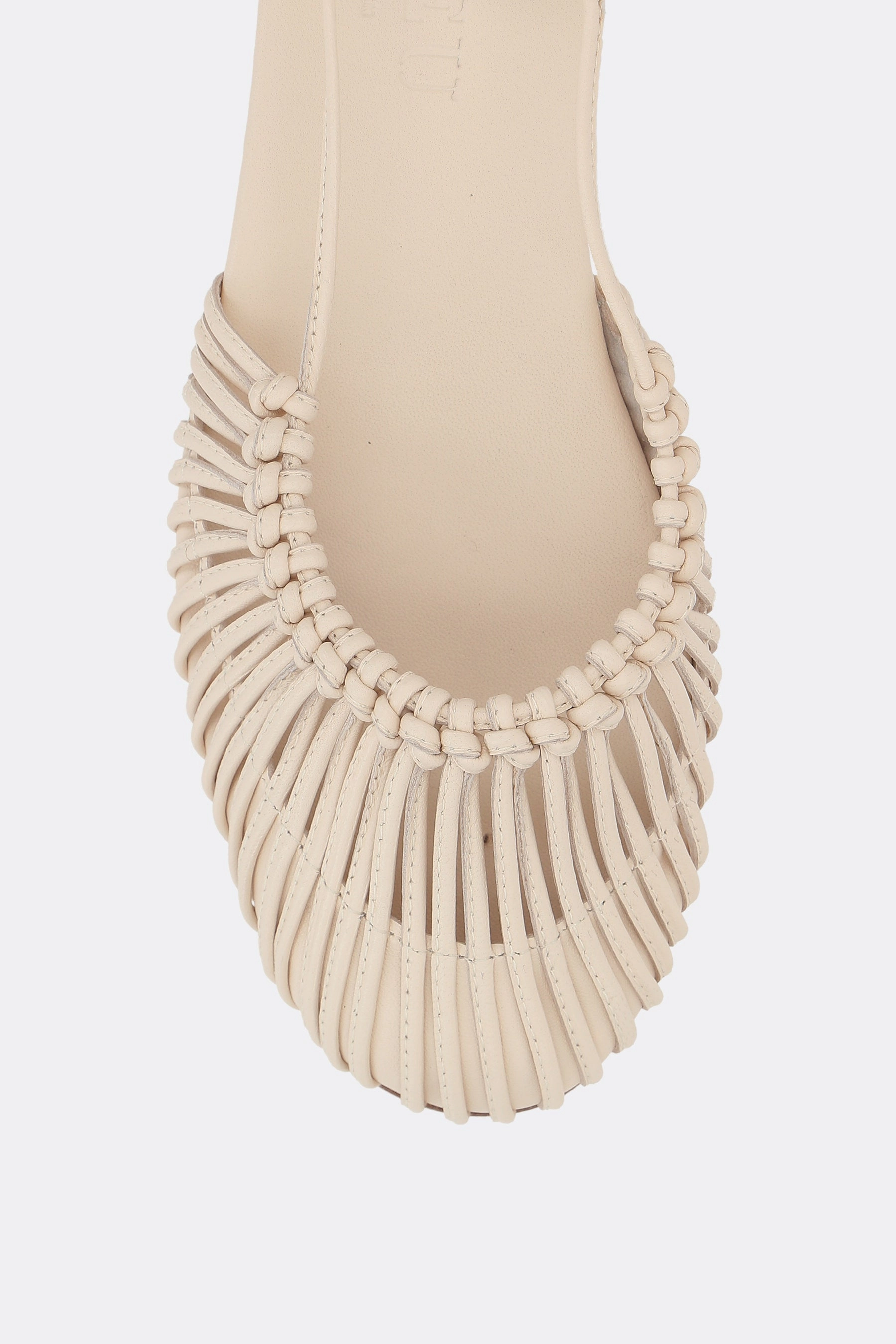 Mantera flat sandals in nappa