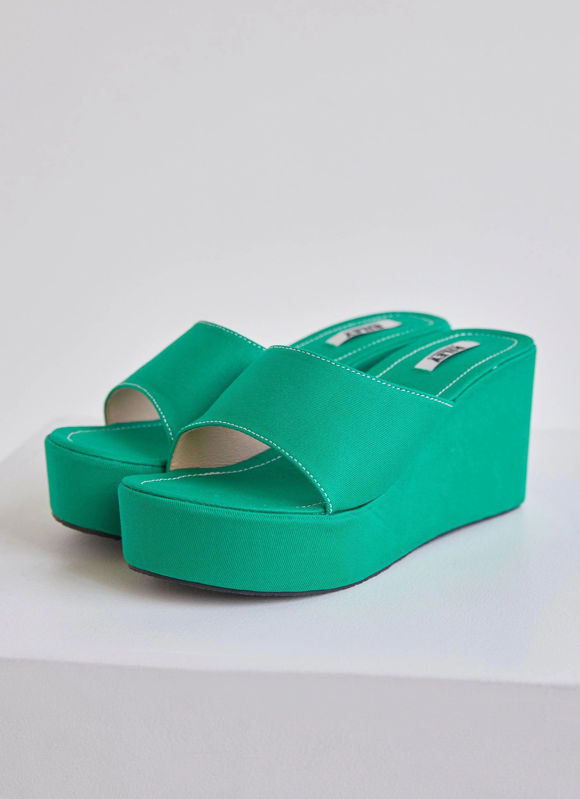 Matcha Me Mule Heel - Military Green