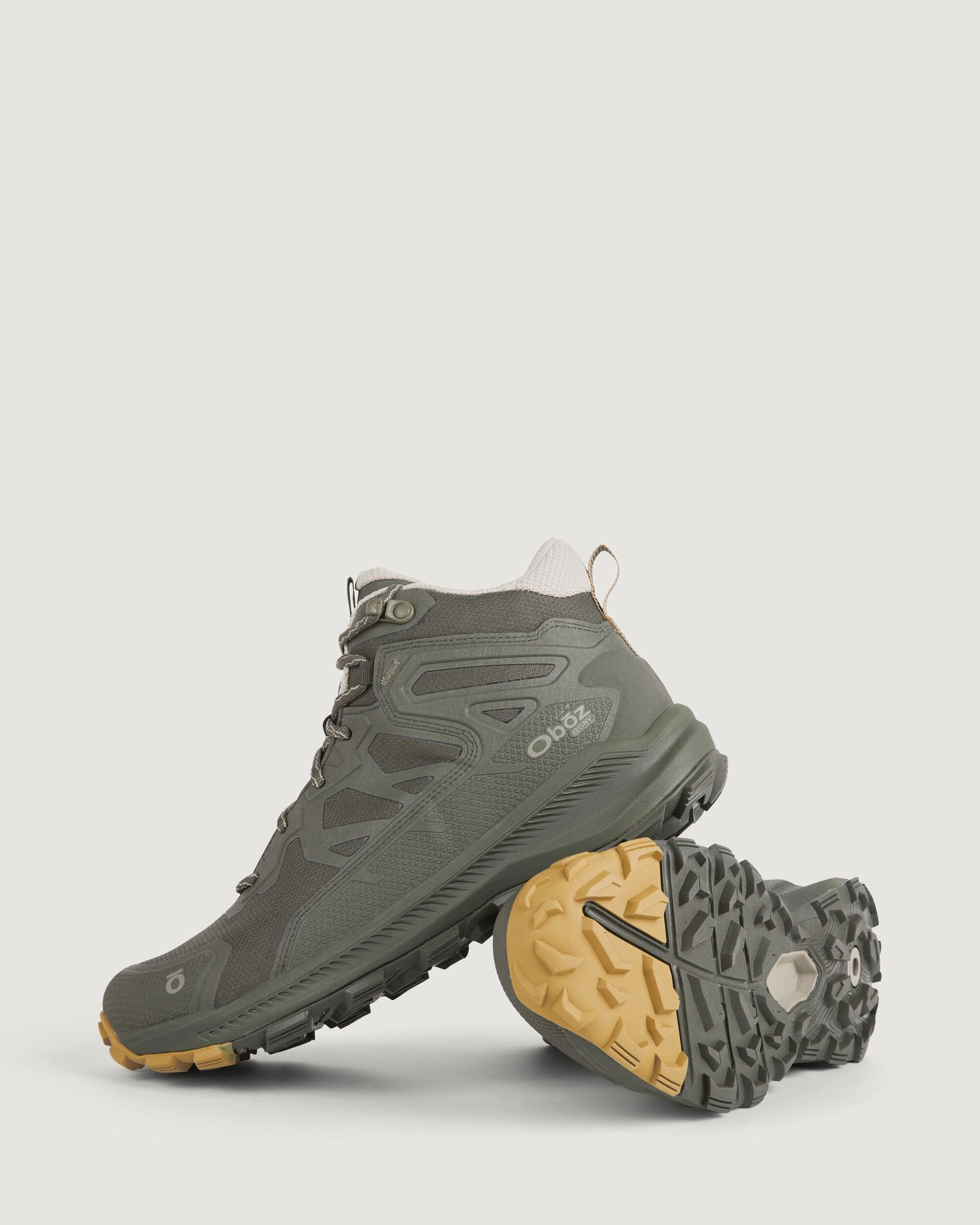 Men's Oboz Katabatic Waterproof Mid Hiking Boots - Evergreen