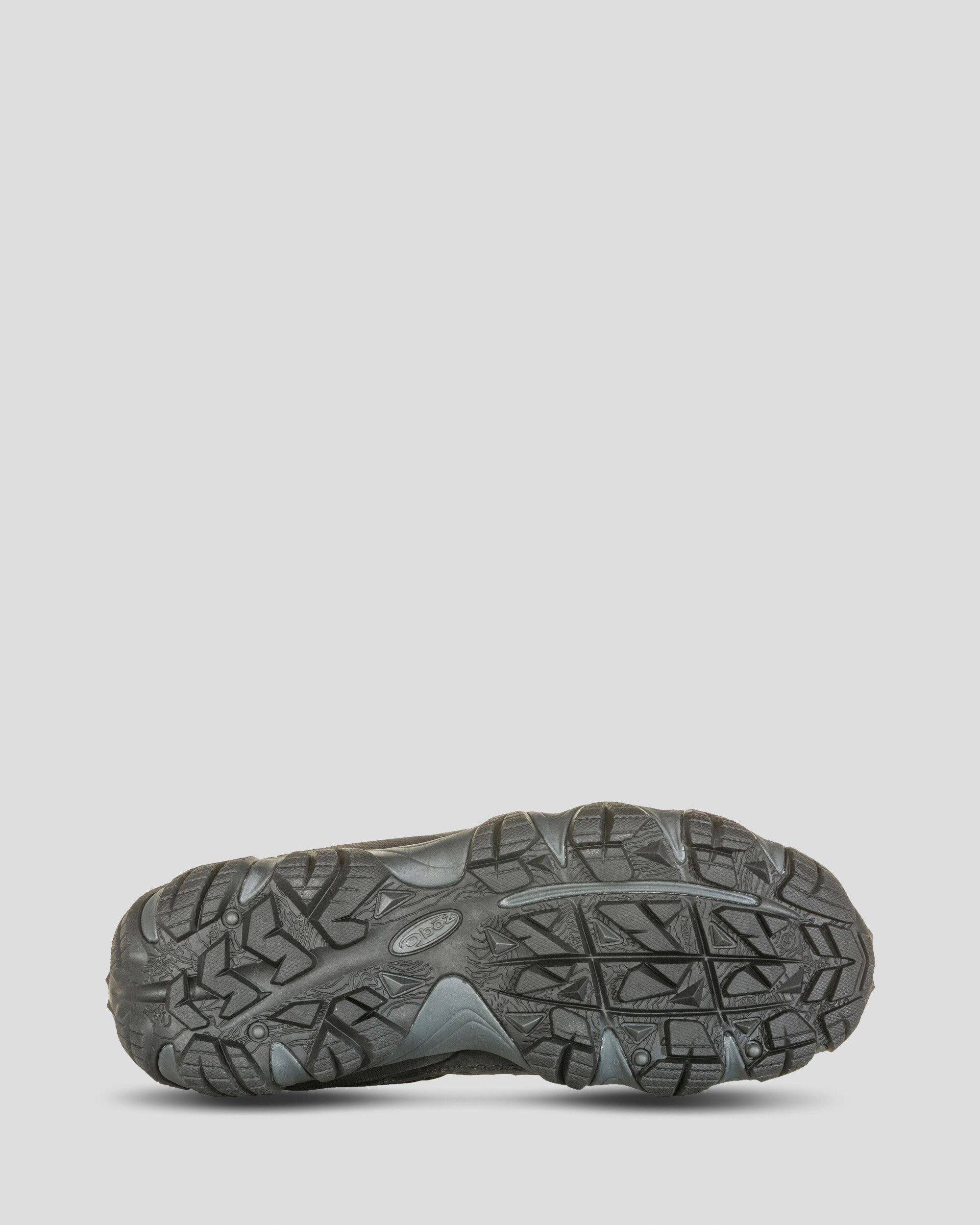 Men's Oboz Sawtooth II Low Waterproof Hiking Shoes - Wide - Shadow Burlap