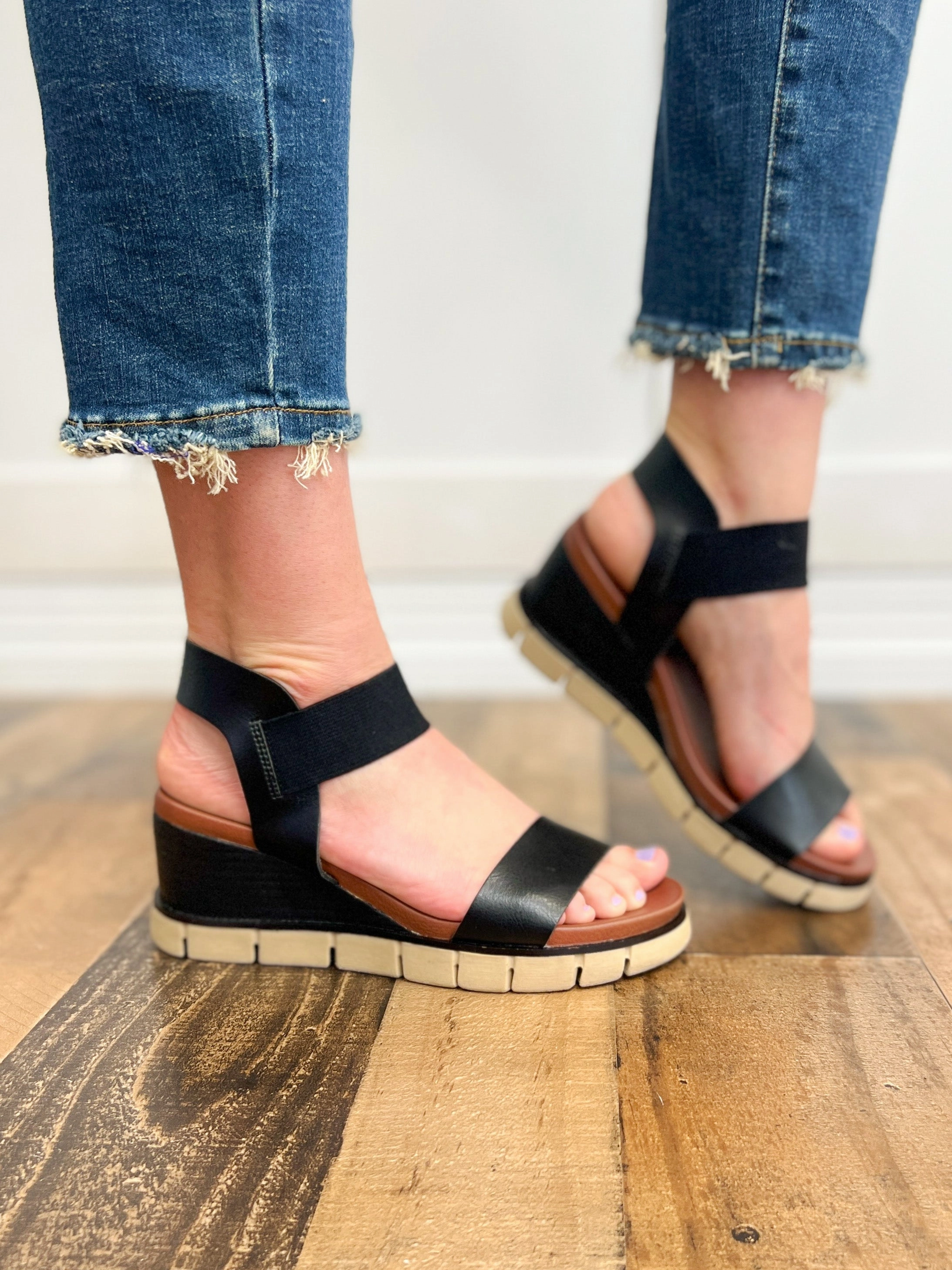 MIA Adley Wedge Sandals