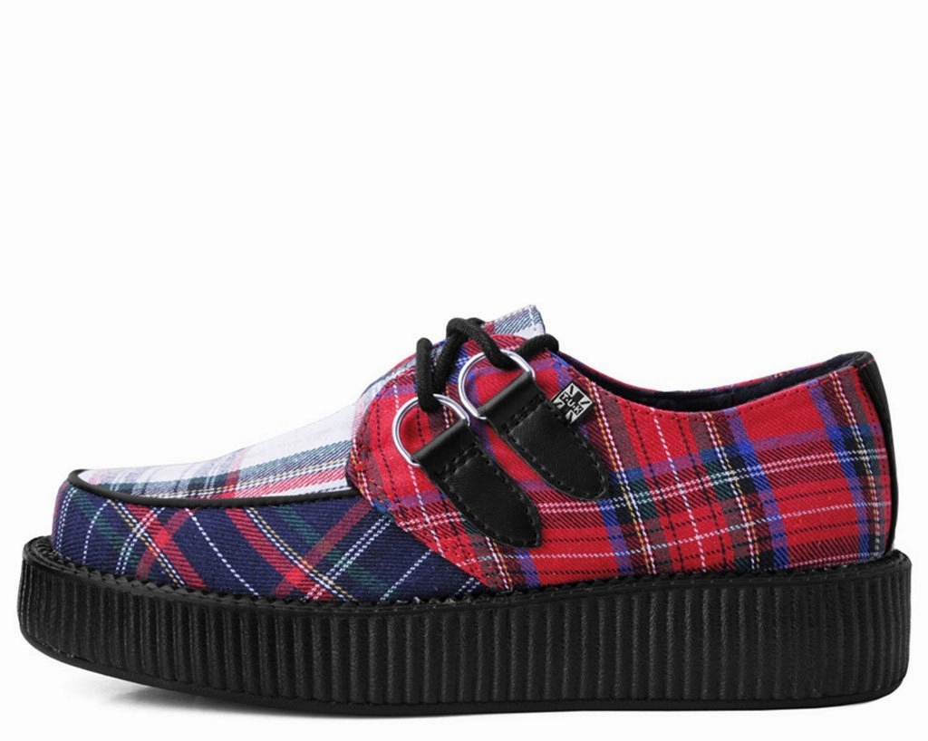 Mixed Plaid Viva Low Creeper