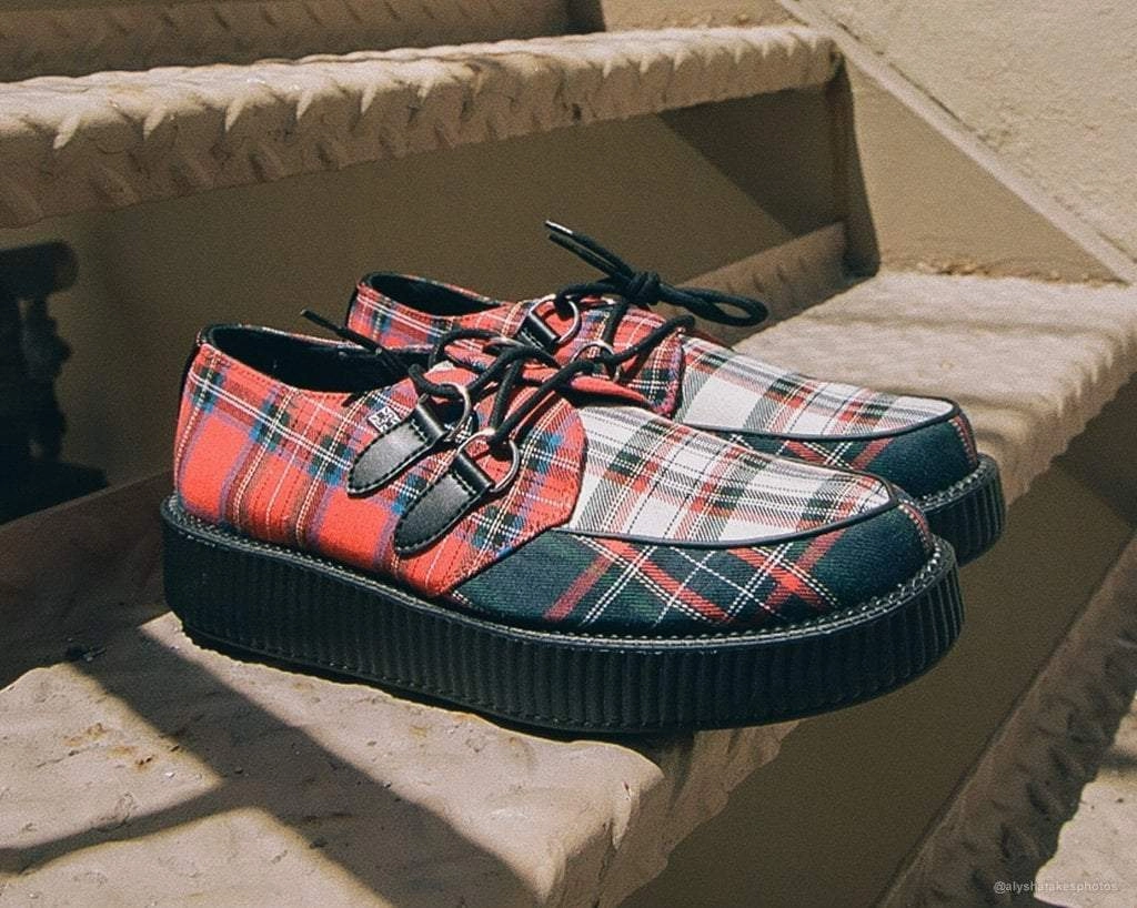 Mixed Plaid Viva Low Creeper