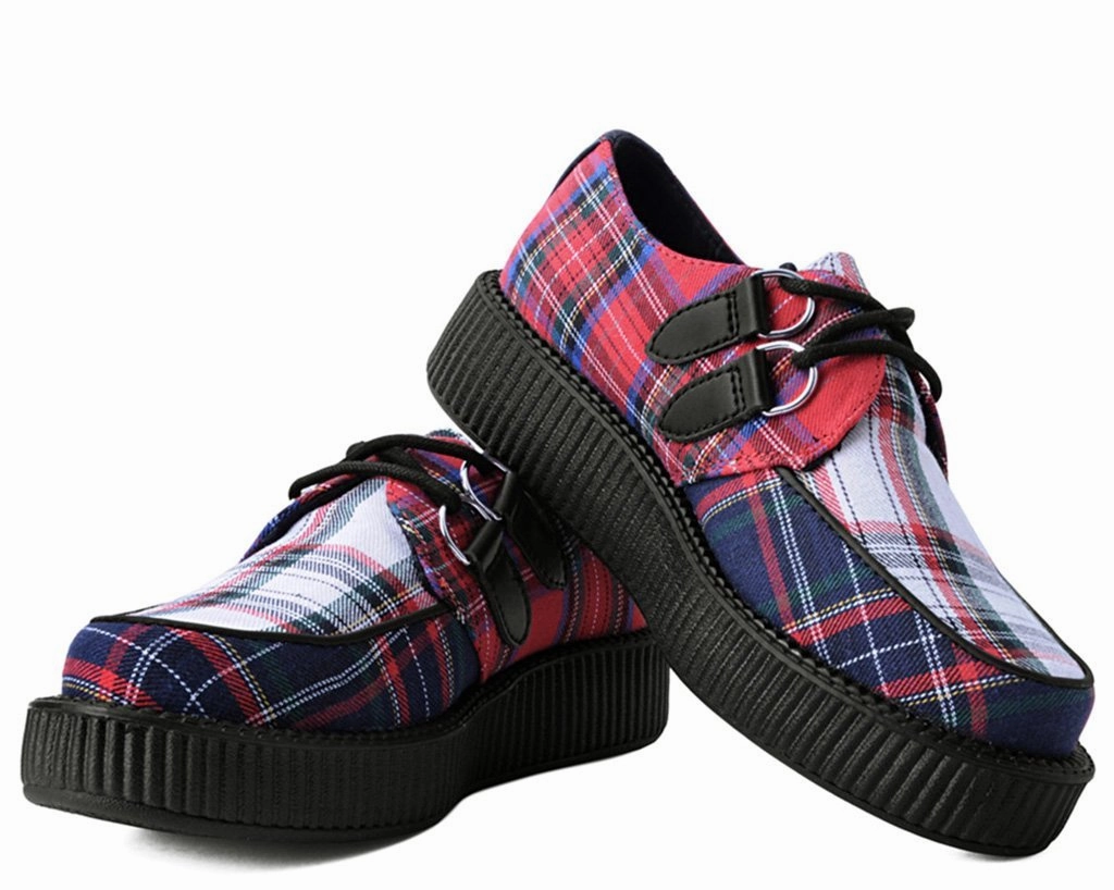 Mixed Plaid Viva Low Creeper