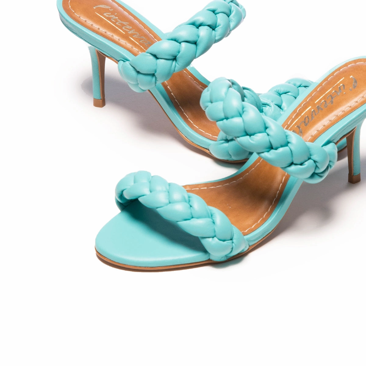 Nigella Turquoise Leather
