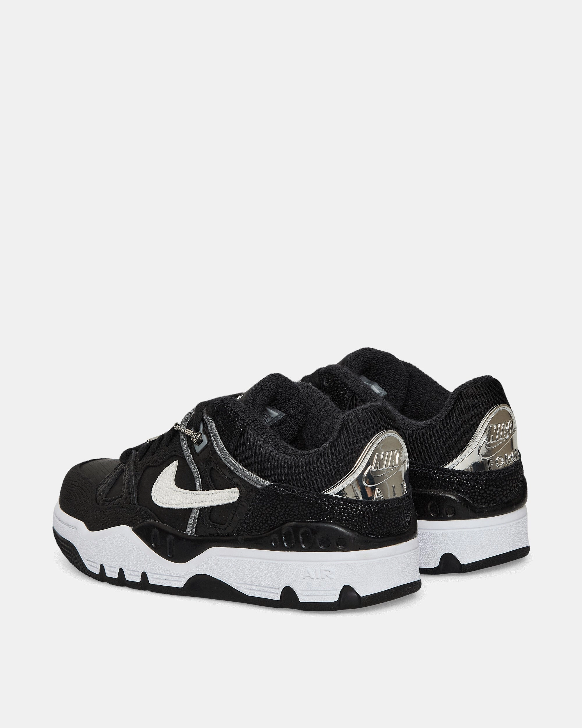 NIGO Air Force 3 Low Sneakers Black / White
