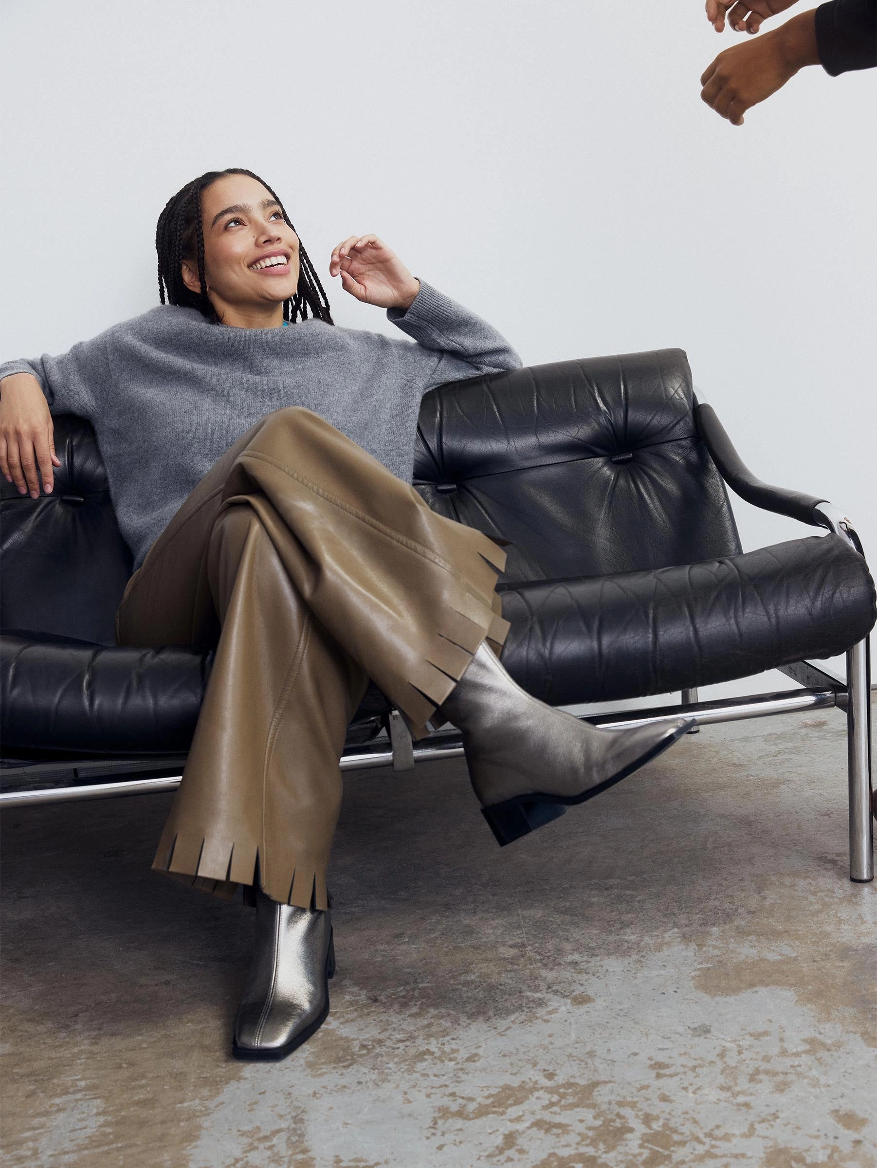Palma Silver Boot