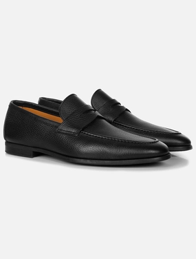 Penny Loafer Leather Black