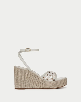 Philene Wedge Espadrille Sandals - Coconut