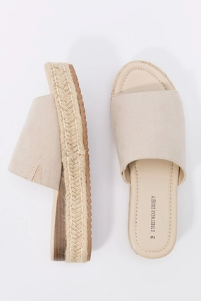 Platform Rope Sandal