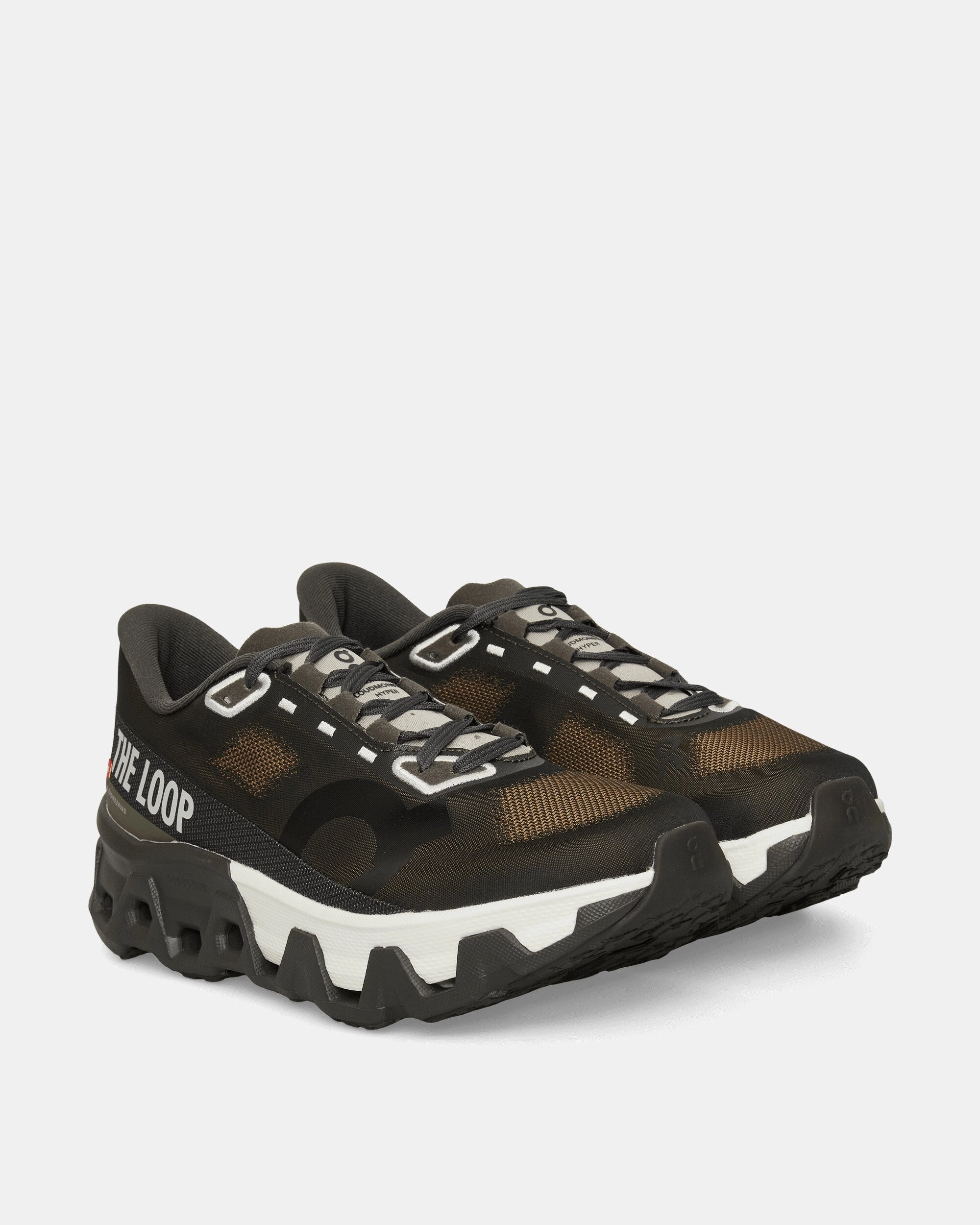 Pleasures x The Loop Cloudmonster Hyper Sneakers Espresso / Elk