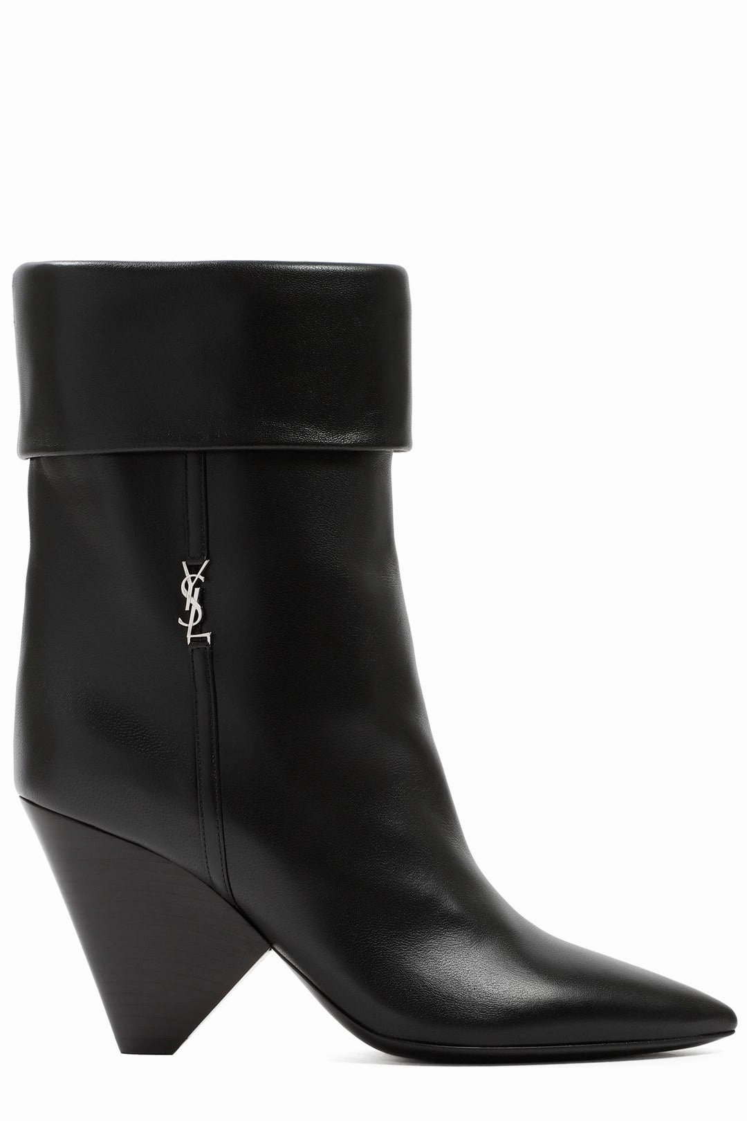 Saint Laurent Niki Pointed-Toe Boots