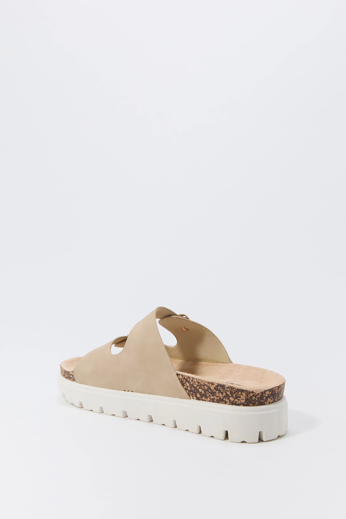 Sandales plateforme avec semelles en ligne et boucles