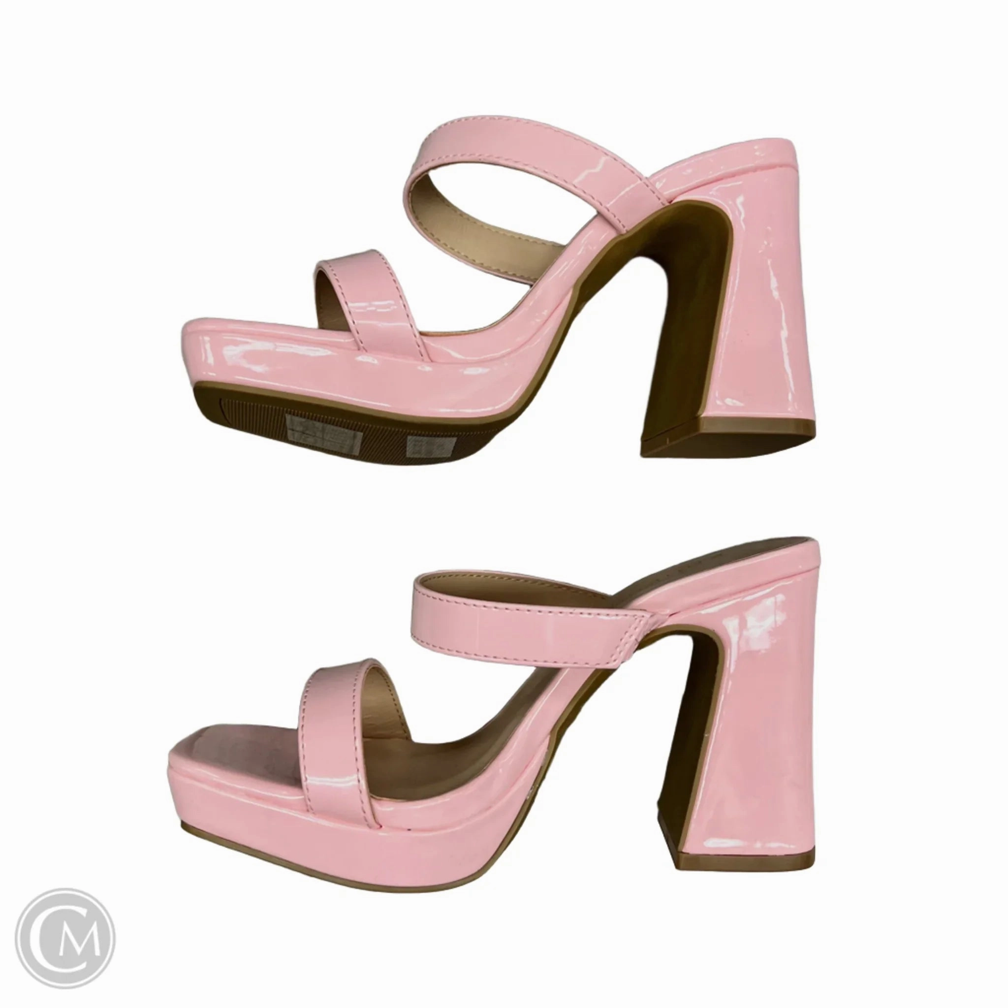 Sandals Heels Block By Bamboo  Size: 6