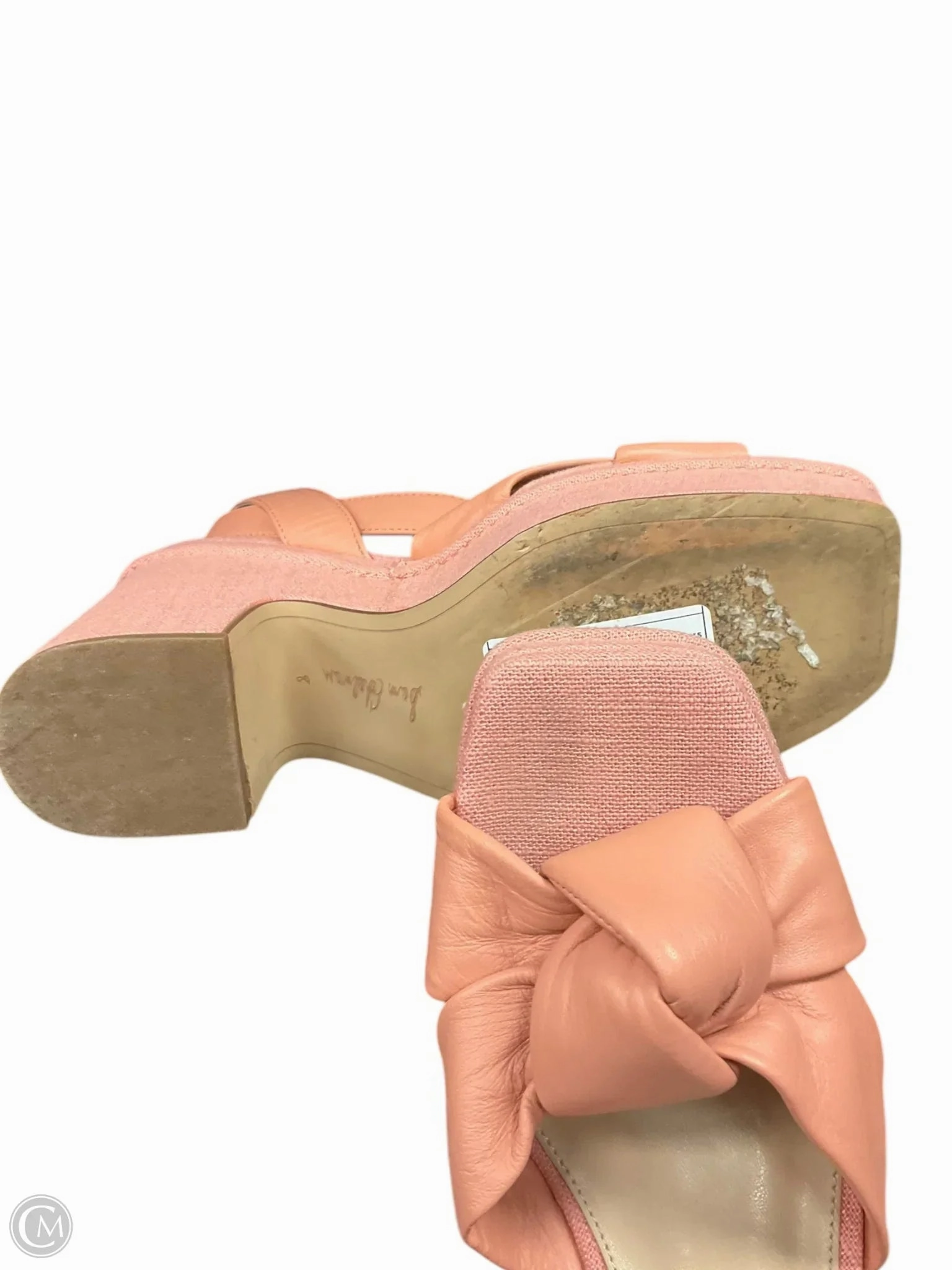 Sandals Heels Platform By Sam Edelman In Pink, Size: 6