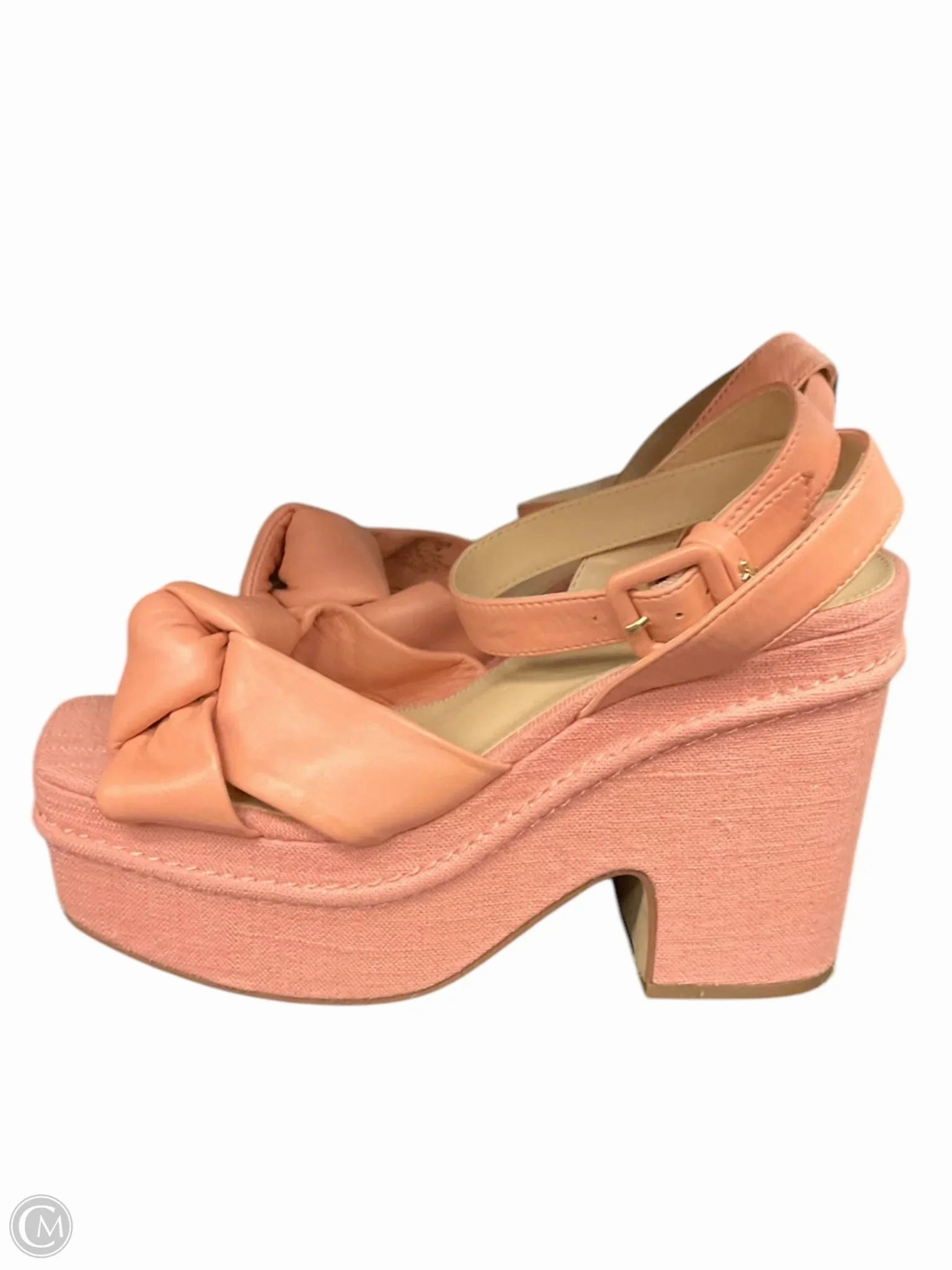 Sandals Heels Platform By Sam Edelman In Pink, Size: 6