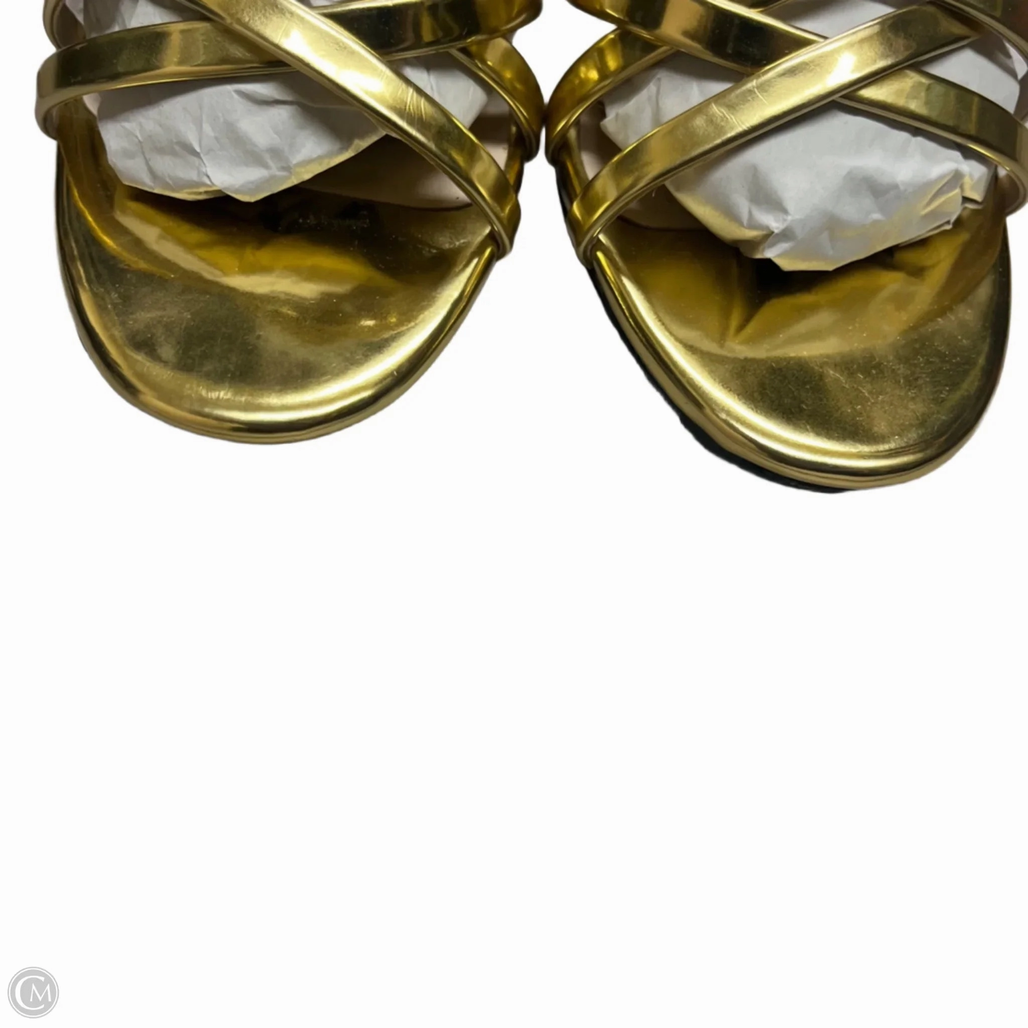 Sandals Heels Stiletto By Zara In Green, Size: 8.5